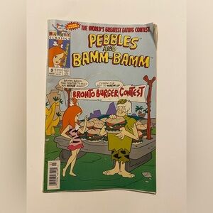 Vintage Pebbles and Bamm-Bamm Comic Book